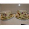 Image 4 : 4 Antique Cup and Saucer ( 3 have Mactching