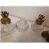 Image 3 : Assortment of Antique Mini Oil Lamps