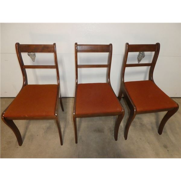 3 Antique Dining Room Chairs