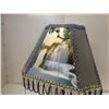 Image 2 : Vintage Moving Waterfall Scene Table Top Lamp