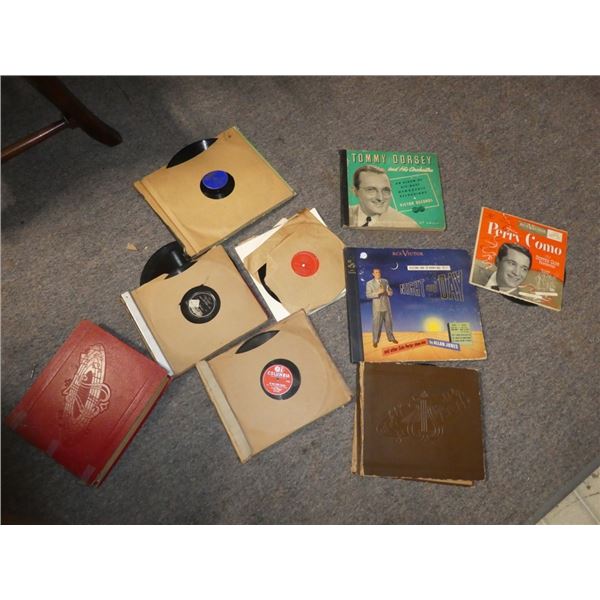 Assortment of Antique Records