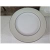 Image 2 : Qty 10 Bernardaud Dune Porcelaine Plates Made in France 6.5" dia