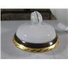 Image 3 : Tiffany & Co. Limoges France Teapot w/ Lid & Gold Trim 9"x6.5"H