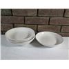 Image 8 : Qty 5 Degrenne Gres Modulo Nature Plates 11" dia & Bowls 8" dia