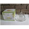 Image 2 : Qty 4 Lounge Glassware & Dublin Crystal Petite Server Domed Butter Dishes, Misc Sizes