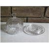 Image 8 : Qty 4 Lounge Glassware & Dublin Crystal Petite Server Domed Butter Dishes, Misc Sizes