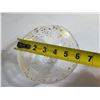 Image 8 : Qty 8 Clear Bowls w/ Speckled, Curved Design 6" dia, 2.5"H