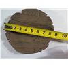 Image 8 : Qty 11 Round Wooden Trivets Approx. 9"dia