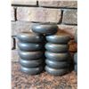 Image 2 : Multiple Gray Bowls & Bases, Some Maker's Marks, Misc Sizes