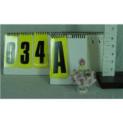 4" Dresden lady w/basket