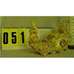 Italy-Dresden shoe centerpiece, 7/45