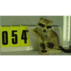 Cybis raccoon, 1965, mint condition