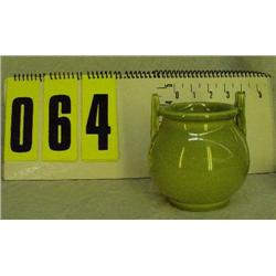 Rookwood vase, 1945, green, #6887