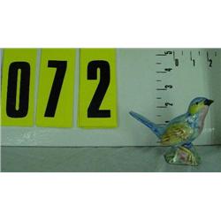 Stangl indigo bunting bird, #3589