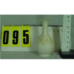 7 1/2" Belleek vine vase, sixth mark 1965