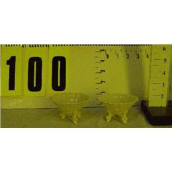 2-Belleek Limpet shell salt, D272