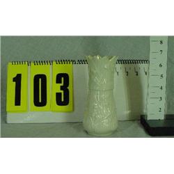 7" Belleek sunflower vase, D188-II,