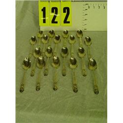 U.S. Presidents silver spoon collection (18)