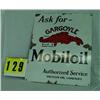Image 1 : Gargoyle Mobil Oil porcelain sign