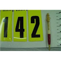 Mr. Peanut Lead pencil, red/tan, 1950