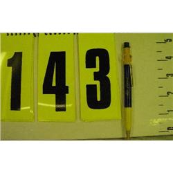 Mr. Peanut Lead pencil, blue/yellow, 1950