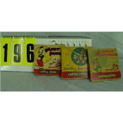 3-Castle Films in orig boxes