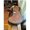 Image 1 : Vintage Leather Side Saddle Seat Size 20