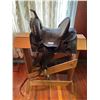 Image 1 : Vintage Handcrafted Western Saddle Seat Size 10
