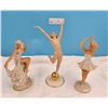 Image 1 : Three Elegant Dancing Ladies Made in West Germany ( Schaurach-Kunst)