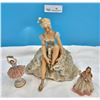 Image 1 : Schaurach-Kunst West Germany Ballerina Ornaments