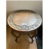 Image 1 : Round Antique Side Table 22" diameter 23"H