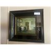 Image 1 : Framed Political Newspaper Art 16W x 15L