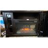 Image 1 : Tv Stand Electric Fire Place Remote And ExtrA Parts Included  55L 15.5D 34.5H