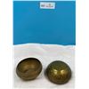 Image 3 : Engraved Dragon Brass Plate, Solid Brass Bowls, & Vintage Brass Spittoon