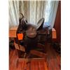 Image 1 : Great West Saddlery Co Western Saddle Seat Size 14