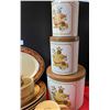 Image 4 : Western Belt Collection by Cowboy Living Canister & Plate Set