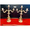Antique Dresden 4 Light Candelabra 17H