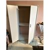 Image 1 : White Two Door Cabinet 16D 31W 65H