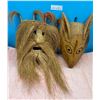 Image 1 : Vintage Estate Carved Wooden Fox Head