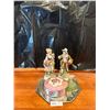 Image 1 : Porcelain Vintage Dolls 4W 4D 10H With Jewelry Box