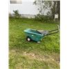 Image 1 : Plastic Wheel Barrow And Rake