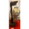 1920's Wooden Dragon Lamp 27H