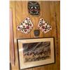 Image 1 : BL Dowdell First Nation Art 23W x 20H & Wall Art