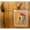 Image 1 : First Nations Art, Pipe & Horn 17W x 19H