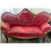 Image 1 : Antique Couch Settee  64W x 28D x 42H