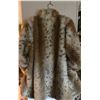 Image 2 : Snow Lynx Mid Length Fur Coat  Fits Like an XL