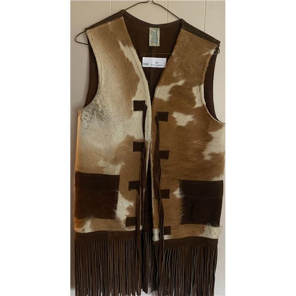 Wild West Revival Vest  Genuine Leather made in Mexico