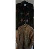 Image 1 : Black With Beaded Floral Design Cardigan & Animal Print Slinky Jacket Woman Large size 42