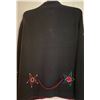 Image 3 : Black With Beaded Floral Design Cardigan & Animal Print Slinky Jacket Woman Large size 42
