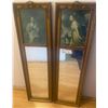 Image 1 : 1920 Vintage Antique Victorian Yard long picture wood whistler Mirror